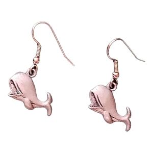 CLEARANCE 💖Handmade Whale Charm Earrings